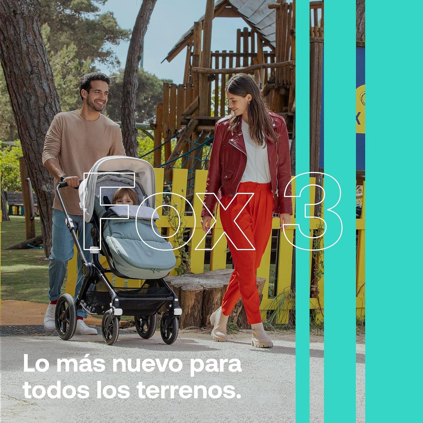 Bugaboo Fox 3 complete - BLACK/MIDNIGHT BLACK-MIDNIGHT BLACK - Carriola - Bambineto