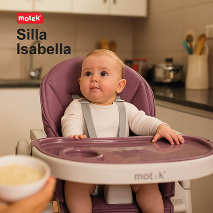 Silla Alta Periquera Motek Isabella Bebe Deluxe