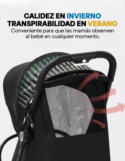 Carriola De Viaje GB Fyn Plus Fibra de Carbono Apto Avion Ultra Ligera Compacta