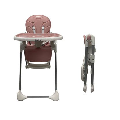 Silla Alta Periquera Motek Olivia Plegable Alturas Deluxe