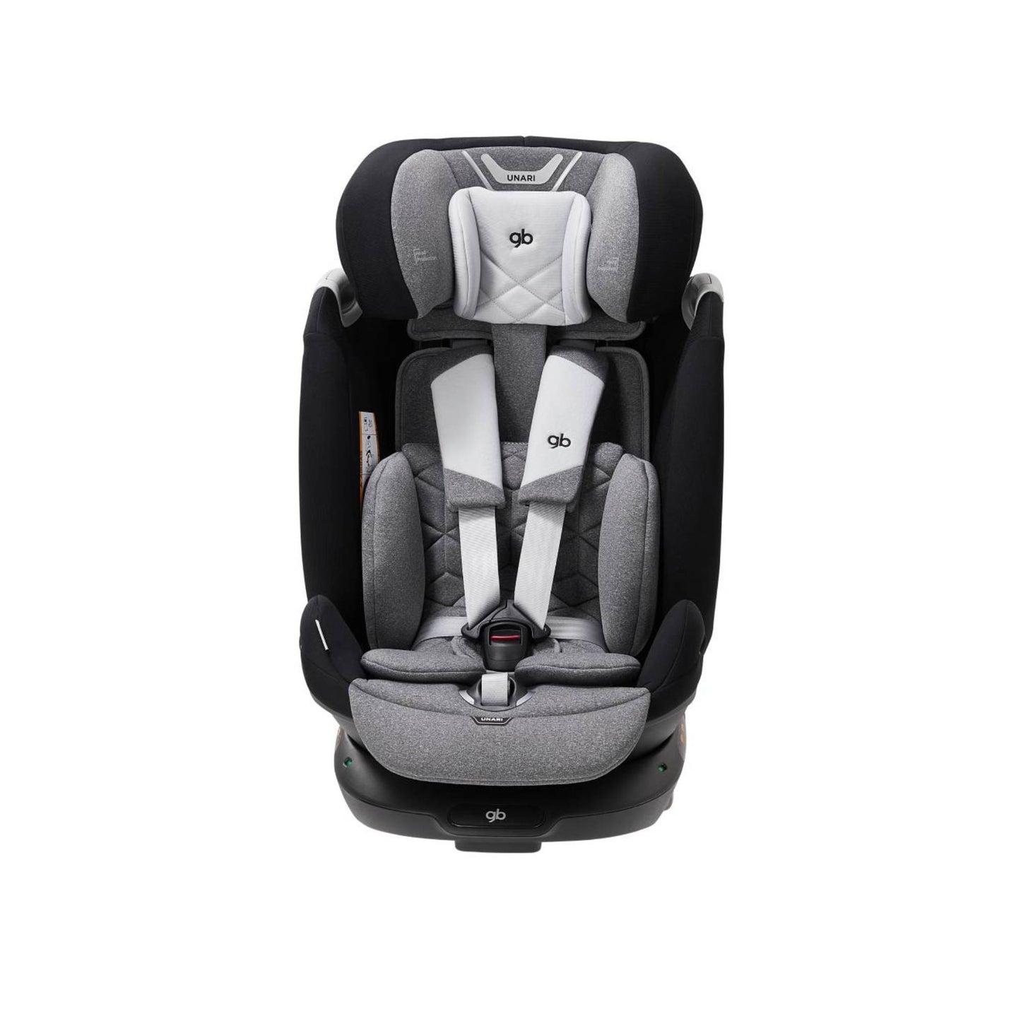 Combo Deluxe - Autoasiento gb Unari + Carriola gb Swan + Cuna Colecho Motek Estee Gris de Regalo