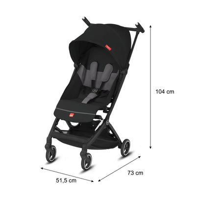 Sistema De Viaje Bebe Carriola Compacta Gb Pockit+ All City con Autoasiento Portabebe Gb Artio Homologado