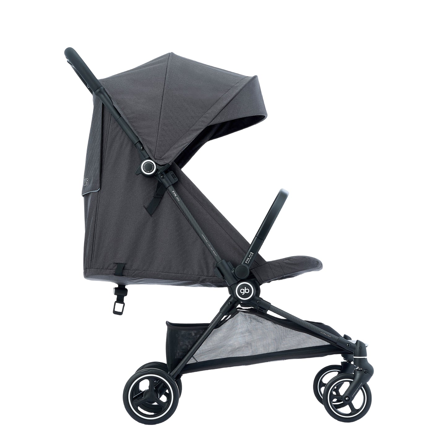 Carriola De Viaje GB Fyn Plus Fibra de Carbono Apto Avion Ultra Ligera Compacta