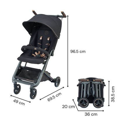 Carriola de Viaje GB Pockit Go Ligera Compacta Apto Avion