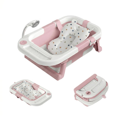 Bañera Tina Ultra Plegable Motek Squash con Termómetro Digital